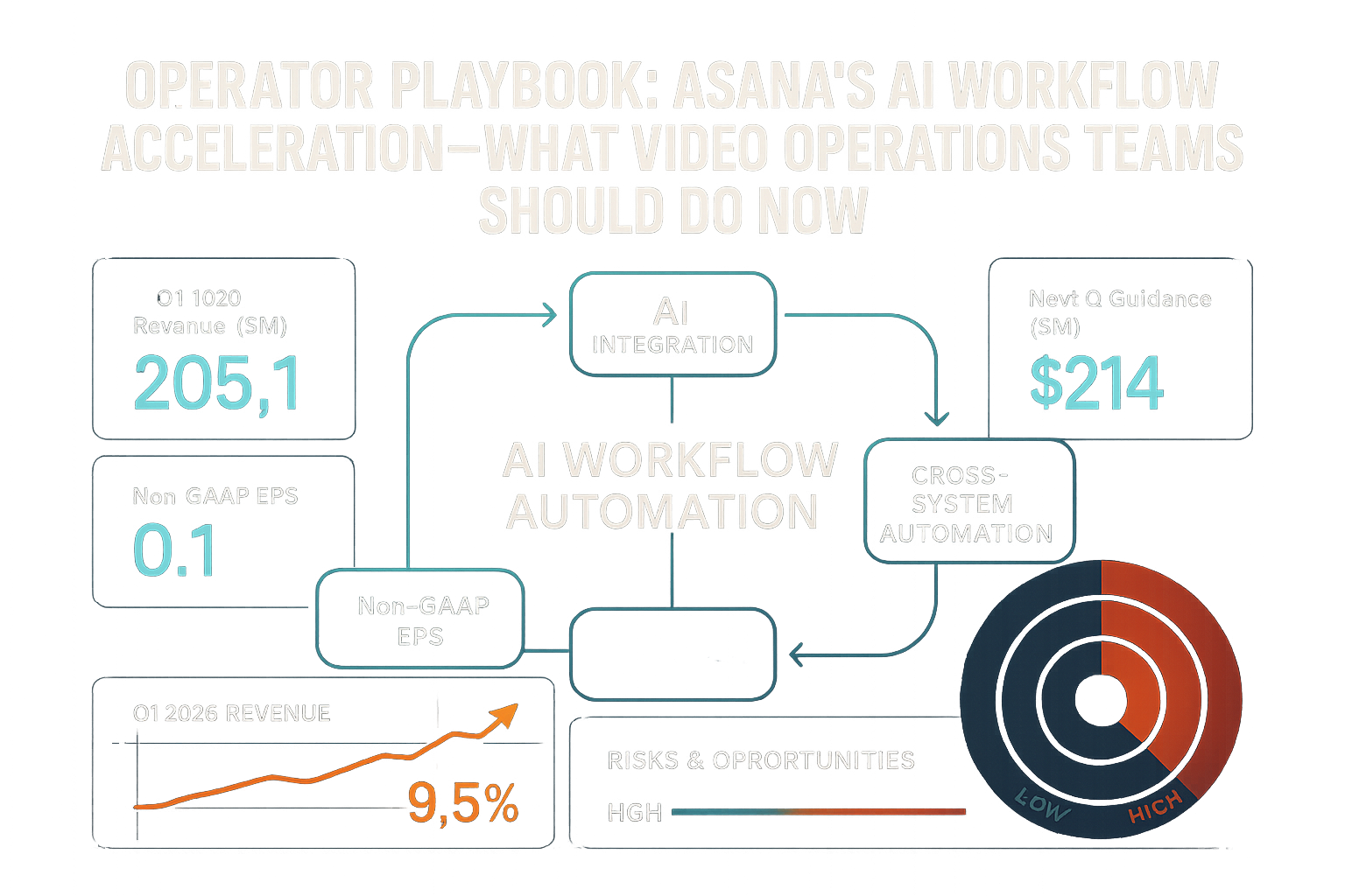 Operator Playbook: Asana’s AI Workflow Acceleration—What Video Operations Teams Should Do Now