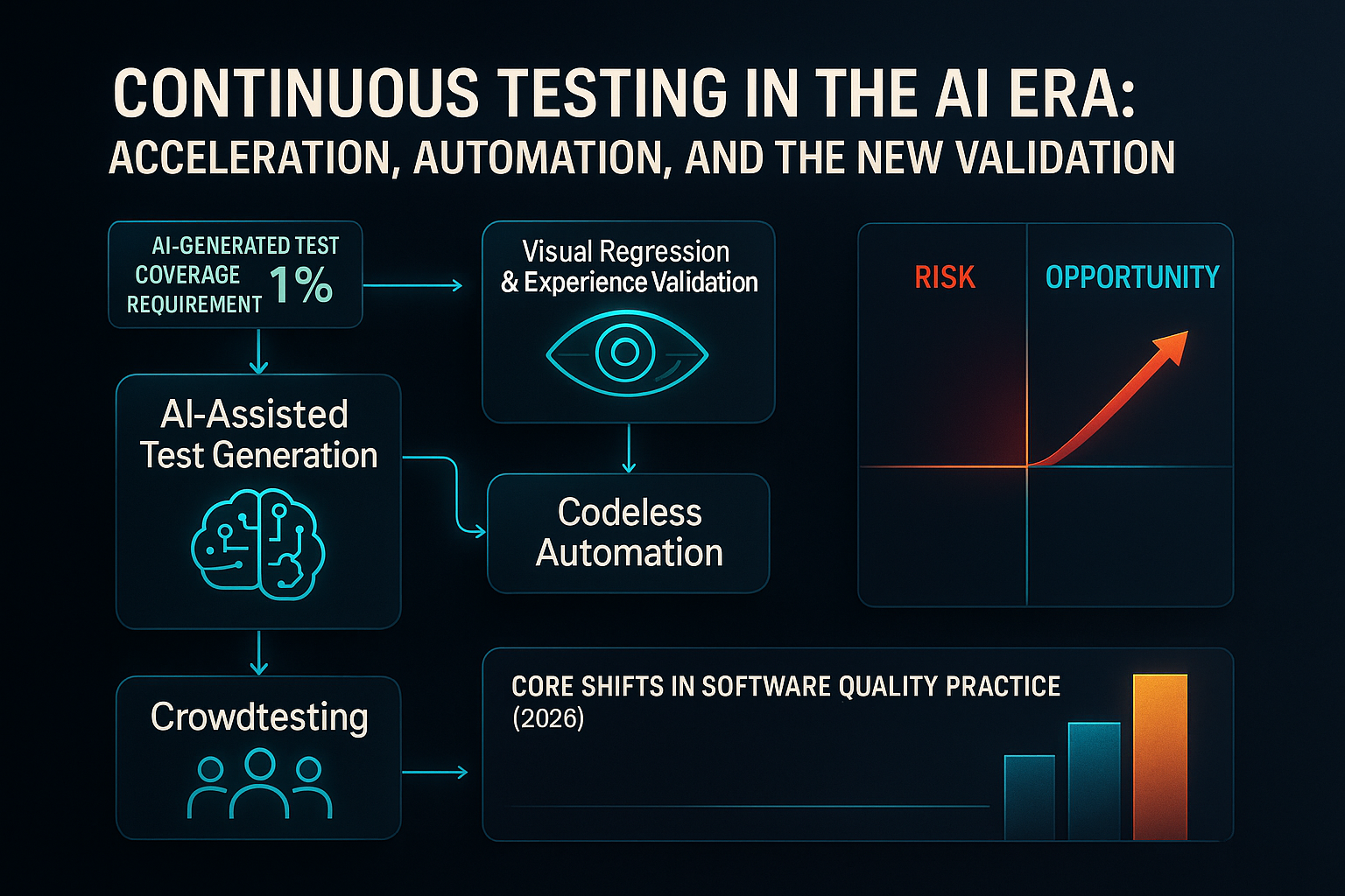 Continuous Testing in the AI Era: Acceleration, Automation, and the New Validation Risk