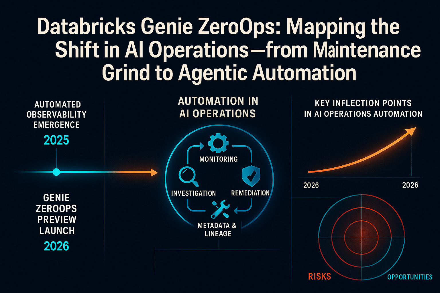 Databricks Genie ZeroOps: Перестройка операций ИИ — От рутинного обслуживания к агентной автоматизации