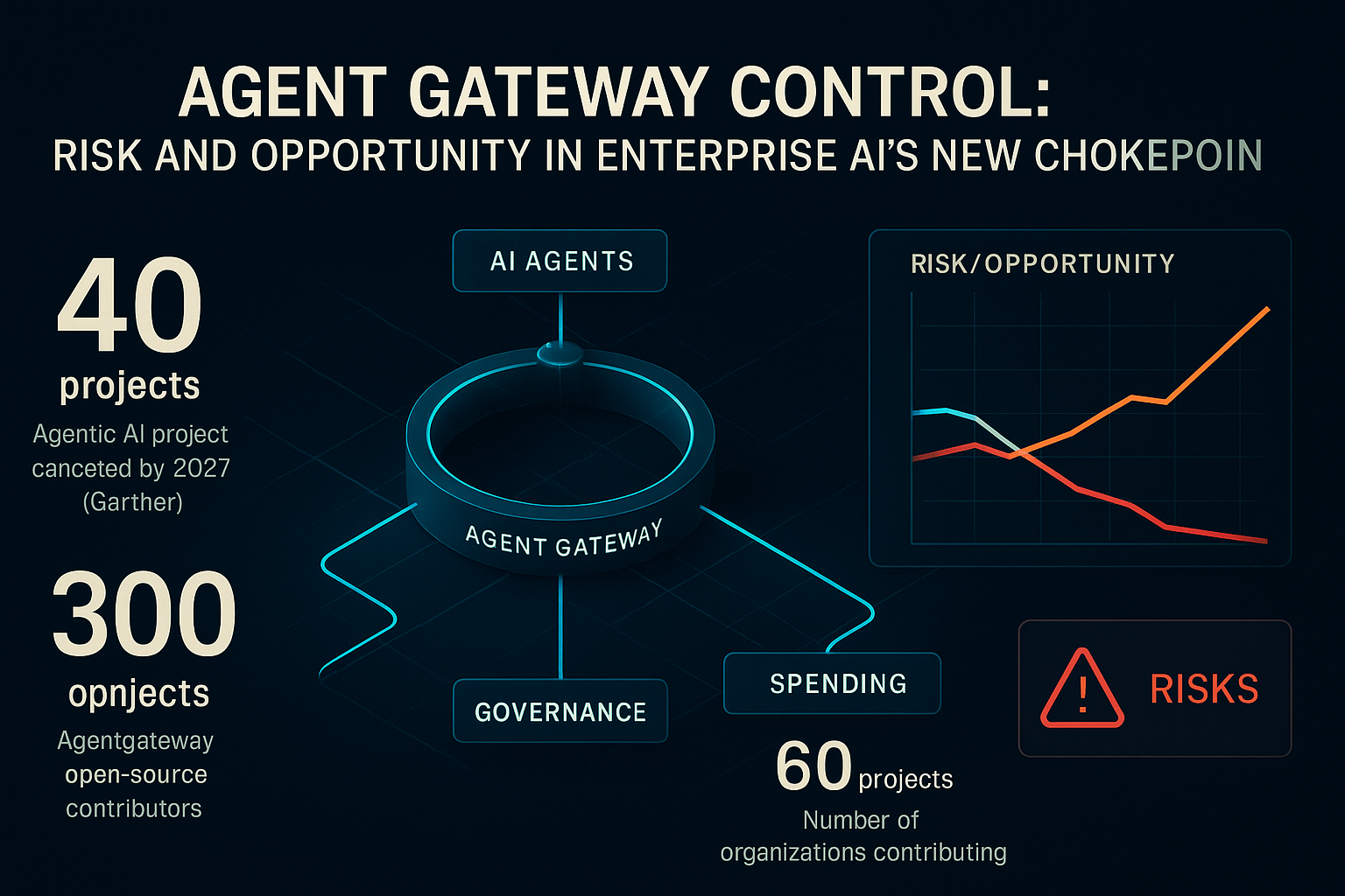Controlul gateway-urilor de agenți: risc și oportunitate în noul punct de blocaj al AI-ului enterprise